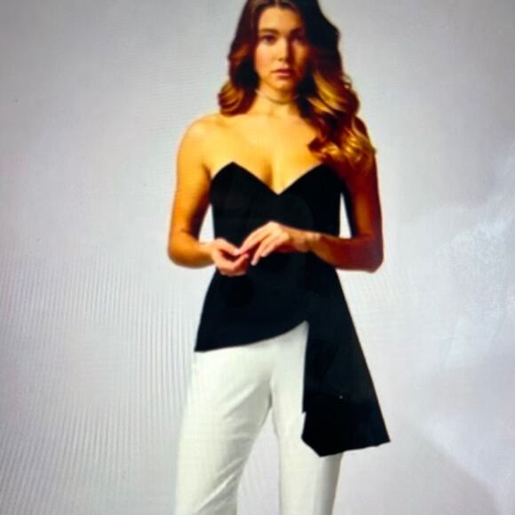 NWT Jay Godfrey Colorblock Llaria Jumpsuit MSRP $395 Size 0 - Picture 1 of 8